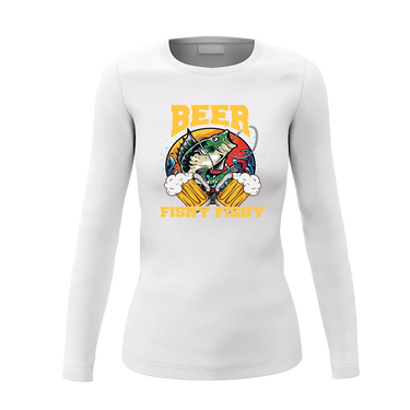 Beer Fishy Fishy 2 Women Long Sleeve Shirt